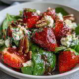 Strawberry Spinach Spring Salad