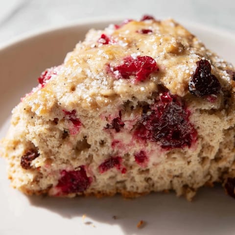 Light and fluffy Sparkling Cherry Soda Scones, perfect for breakfast or tea time.  