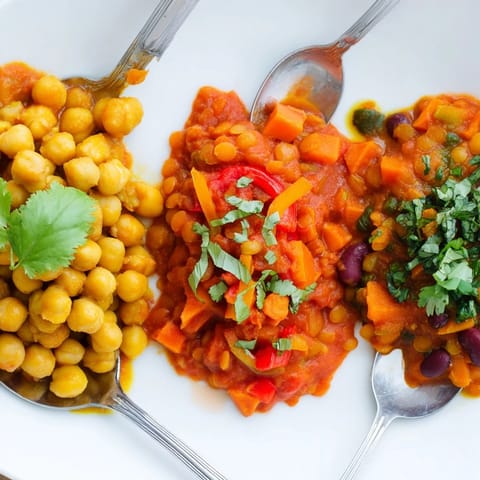 Aromatic Thai Red Lentil Curry bubbling in a pot, served with lime wedges.  
