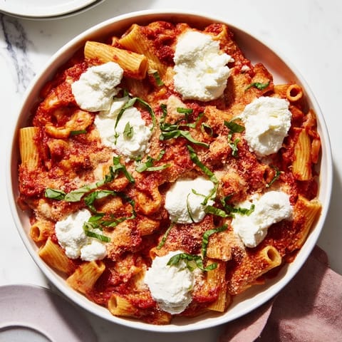 One-Pan Baked Ziti