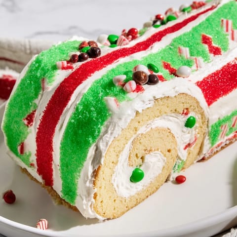 Festive Sweater Cake Roll