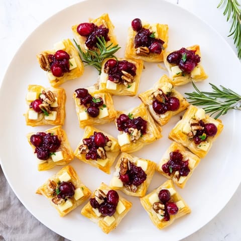 Cranberry Brie Bites