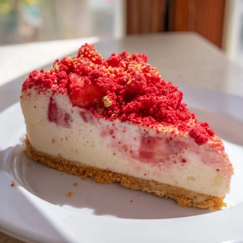Strawberry Shortcake Cheesecake