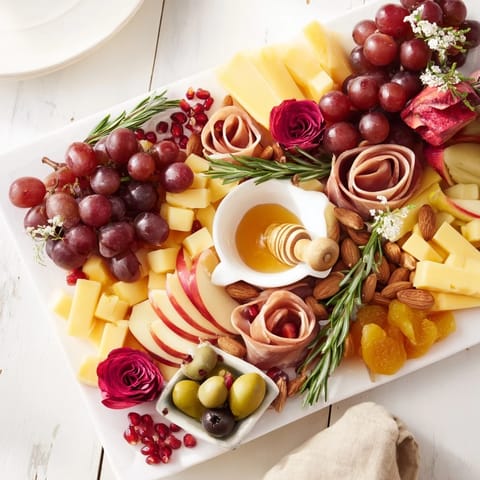 Holiday Bow Appetizer Platter