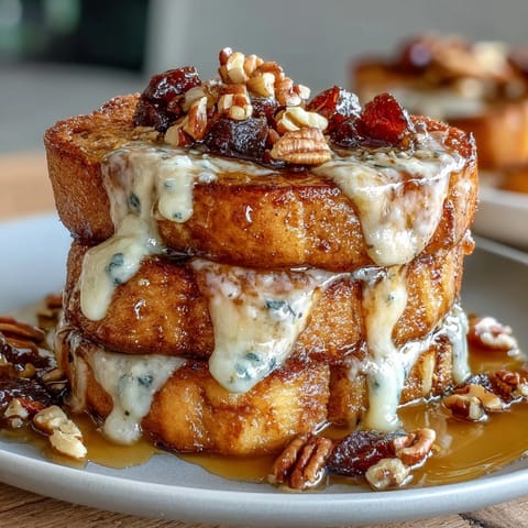 Easy Capirotada with Cinnamon, Piloncillo, and Raisins: A warm, layered Mexican bread pudding with toasted bread, sweet syrup, and melty cheese.