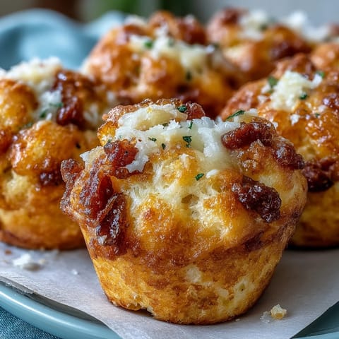 Golden mini corn dog muffins with juicy hot dog centers, perfect for parties.