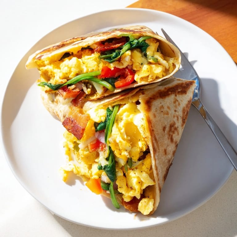 Crispy Cheesy Stuffed Tortilla Breakfast Pockets: a comforting, savory breakfast burrito for busy mornings.