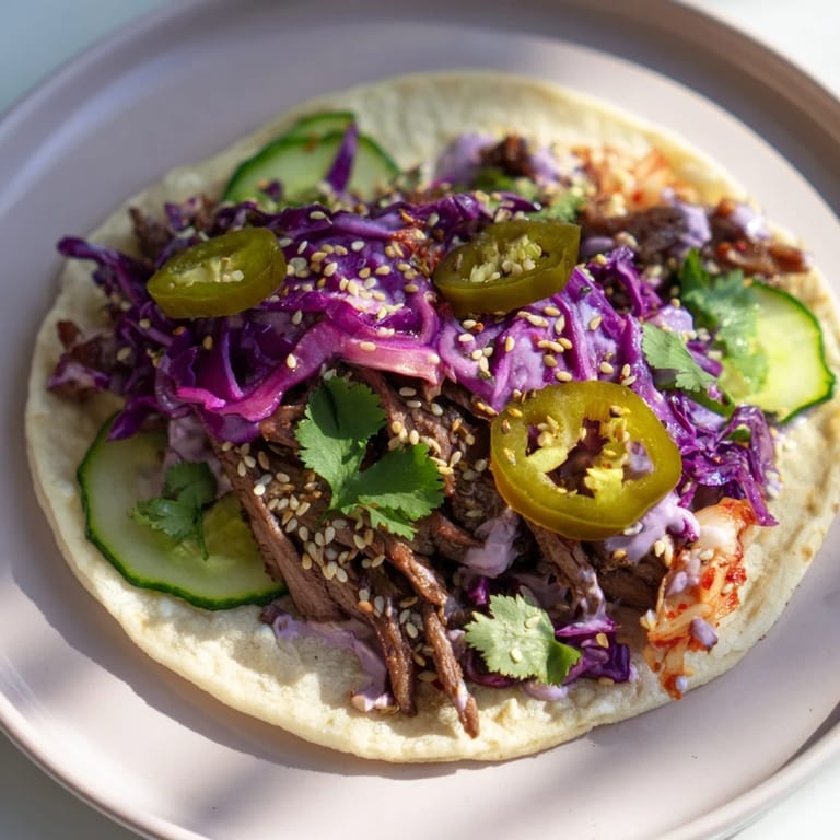 Deliciously assembled Global Street-Food Fusion Bowls with tender marinated protein and fresh toppings.  